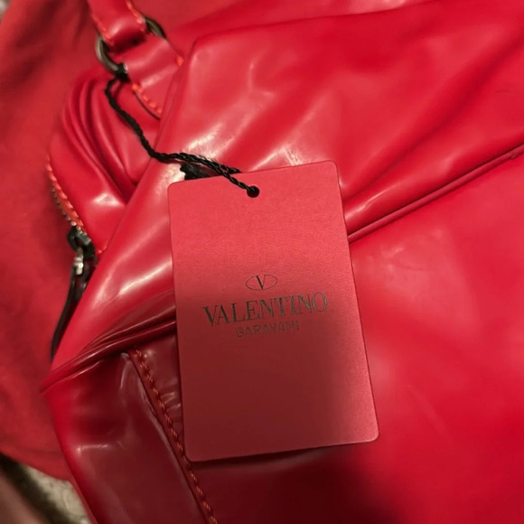 Red Patent Leather Valentino Bag - Picture 4 of 5